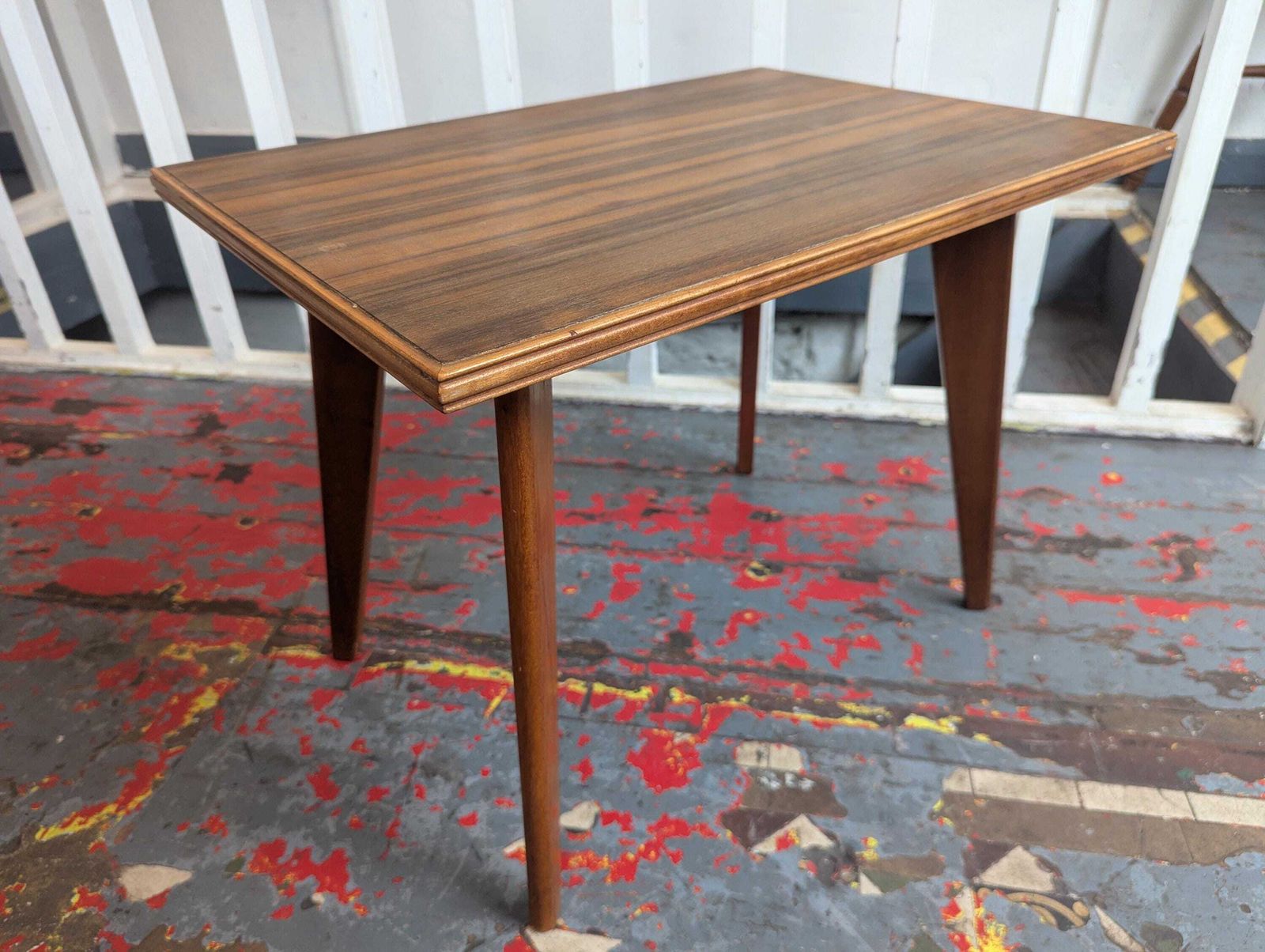 1950s Morris Of Glasgow Cumbrae Side Table In Walnut. photo Furniture