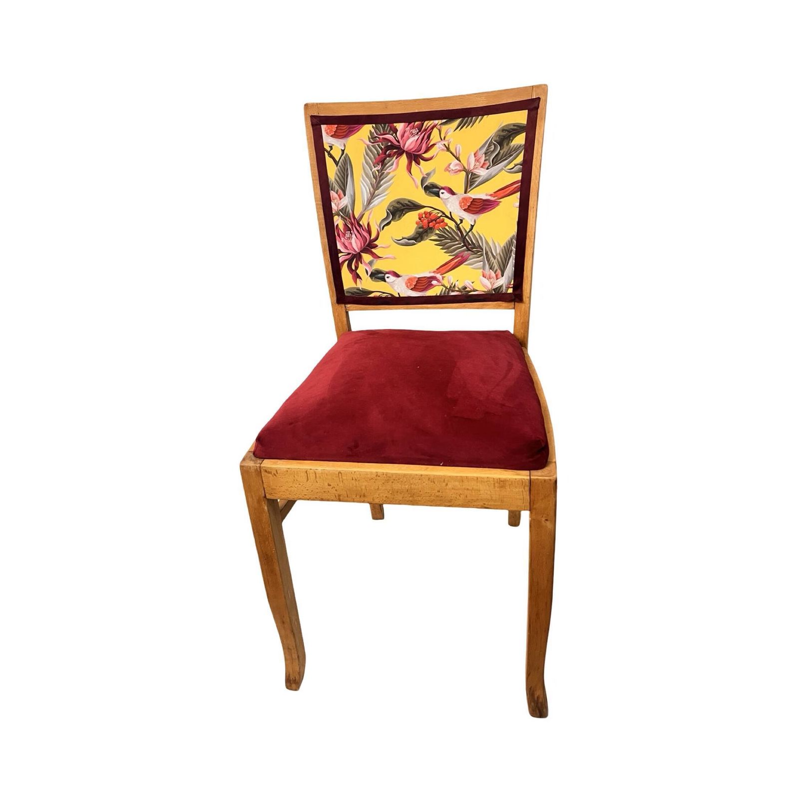 Upholstered Chair, After Renovation, Poland, 1950s photo vinterior