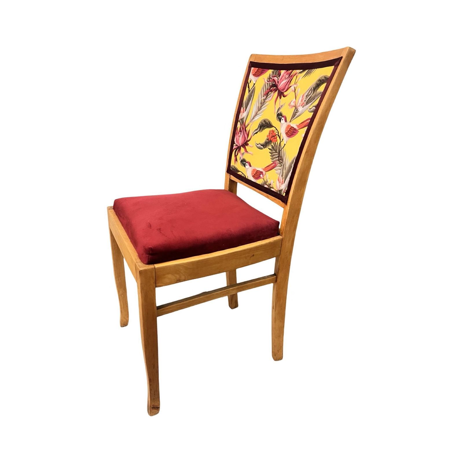Furniture Upholstered Chair, After Renovation, Poland, 1950s photo