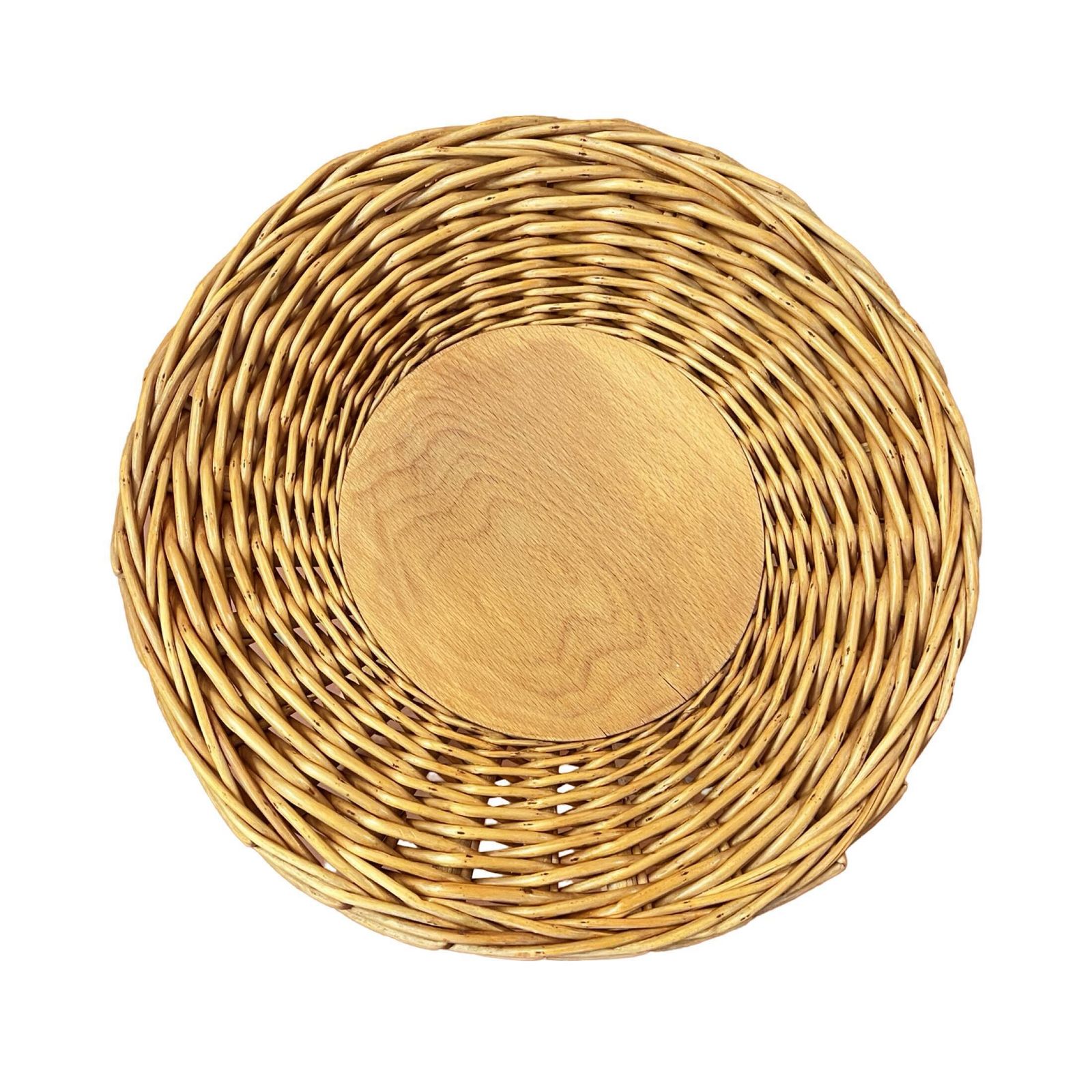 Rattan Stool Designed By J. Kalous, úluv, Czechoslovakia, 1960s photo vintage
