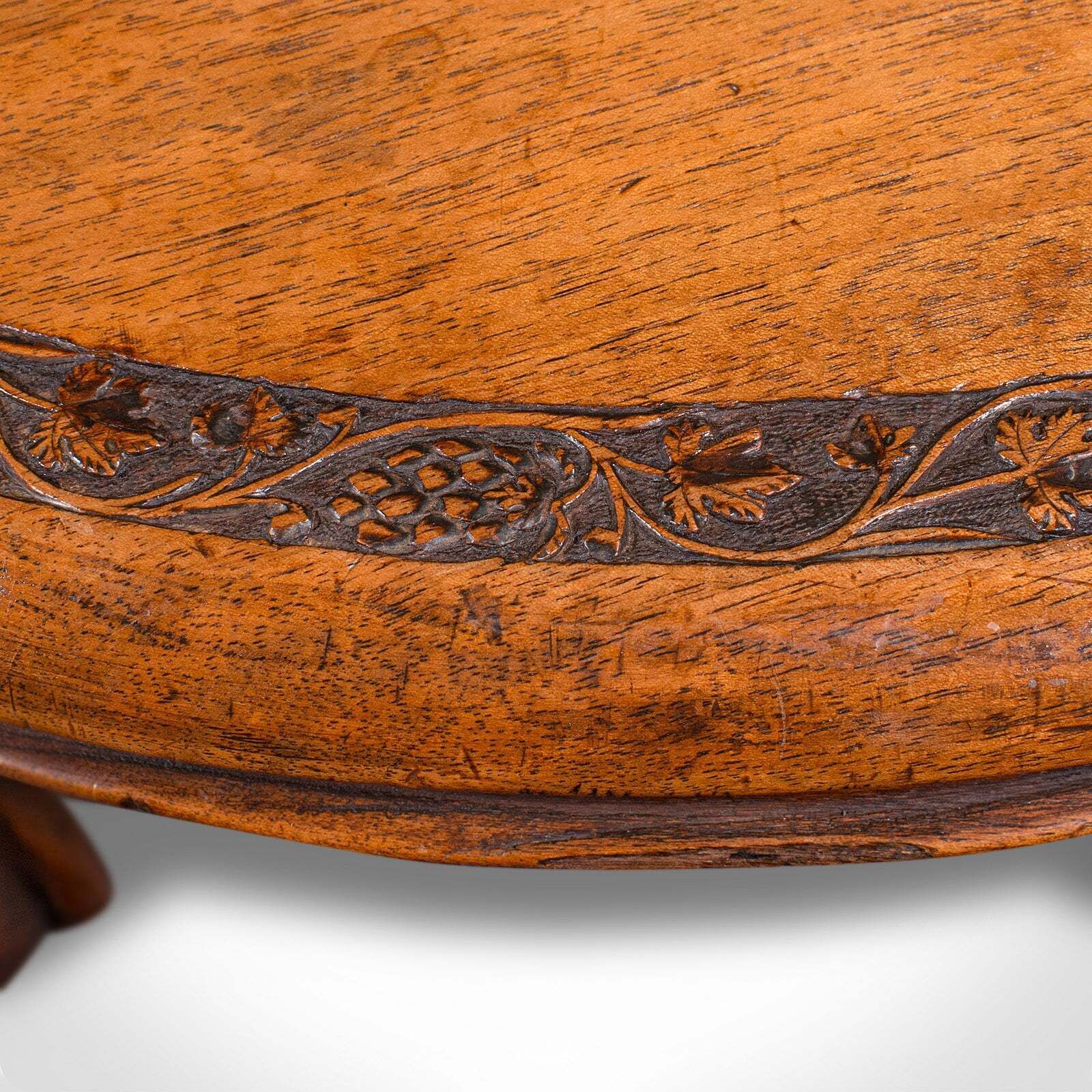 Low Antique Lamp Table, English, Afternoon Tea, Side, Wine, Victorian Circa 1890 photo buy