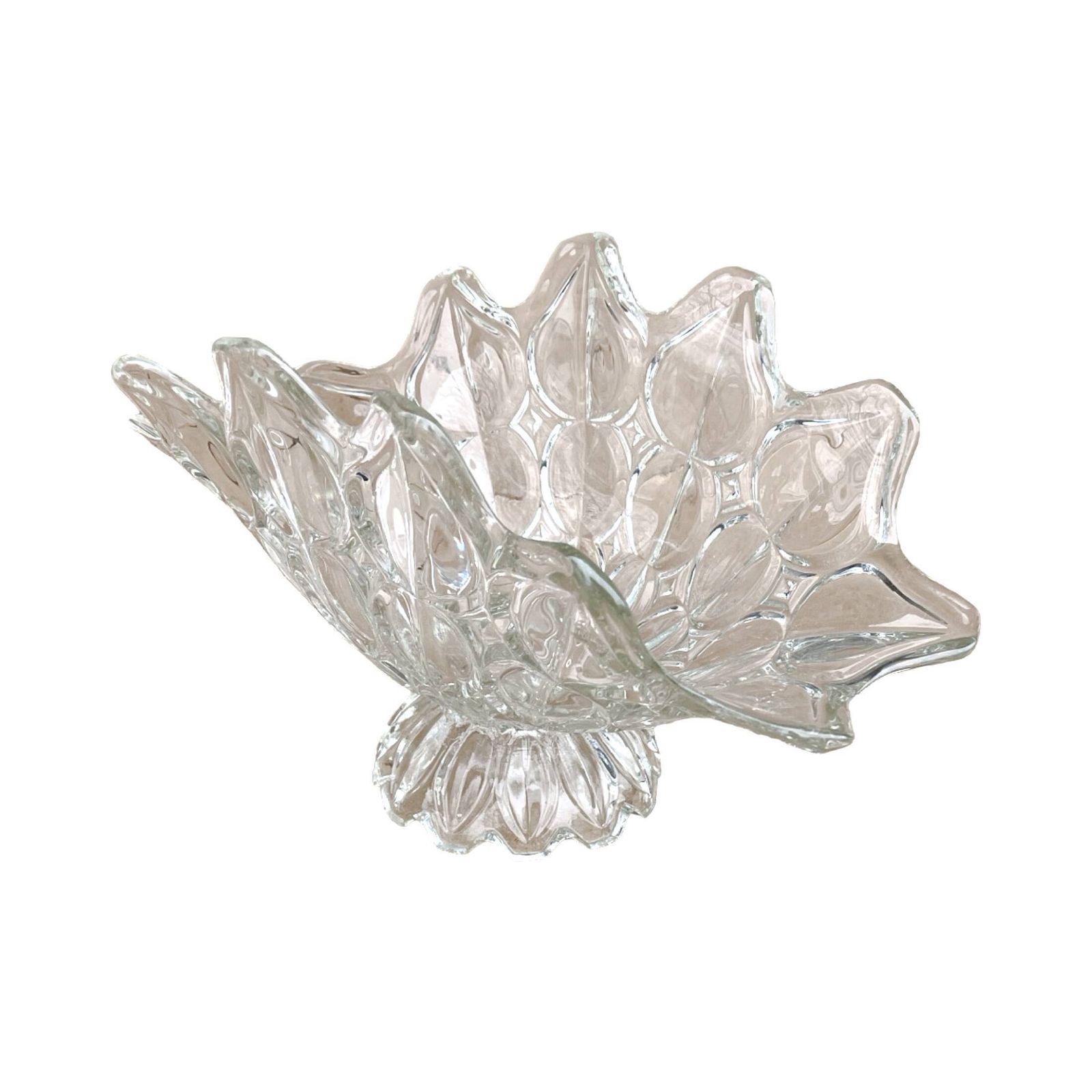 51.0 Bohemia Glass Planter/Tray, Czechoslovakia, 1970s photo