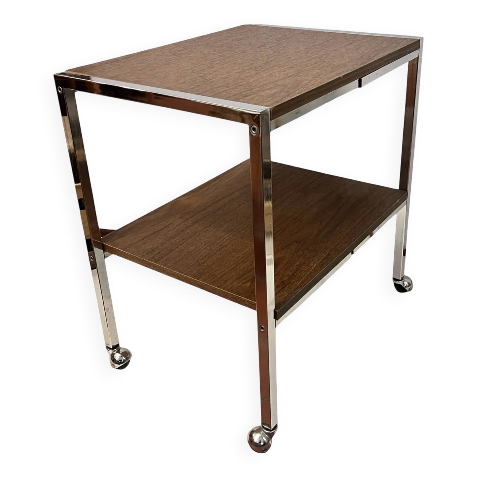 Modernist Mobile Table Or Bar Denmark 1970s.