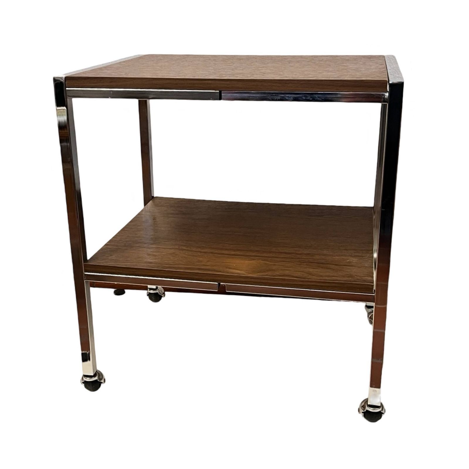 photo furniture Modernist Mobile Table Or Bar Denmark 1970s.
