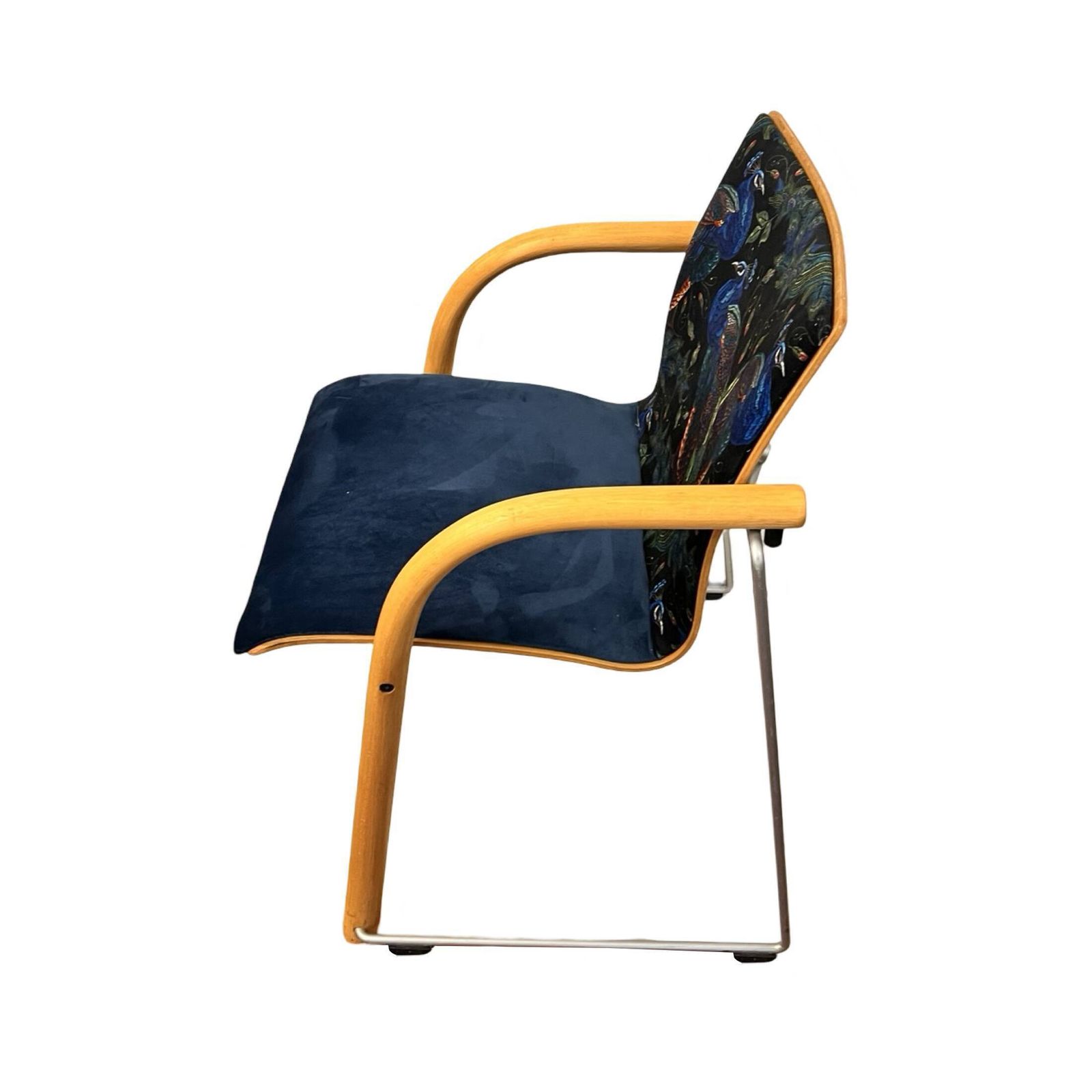 Upholstered Chair, Type S320, Designed By W. Schneider, U. Böhme, Thonet, Germany, 1984 photo vintage