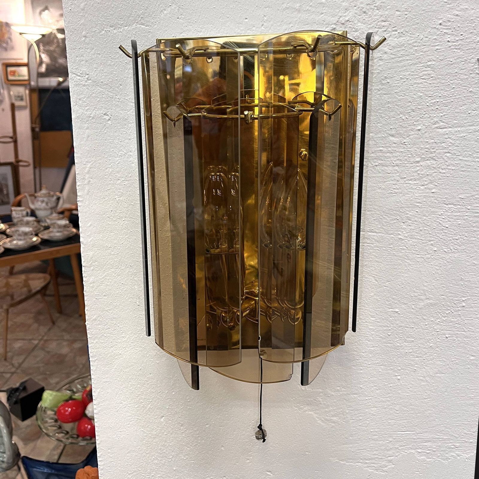 Page 1 Of 18 Wall Lamp Sconce In Hollywood Regency Style, Sölken Leuchten, Germany, 1980 photo furniture