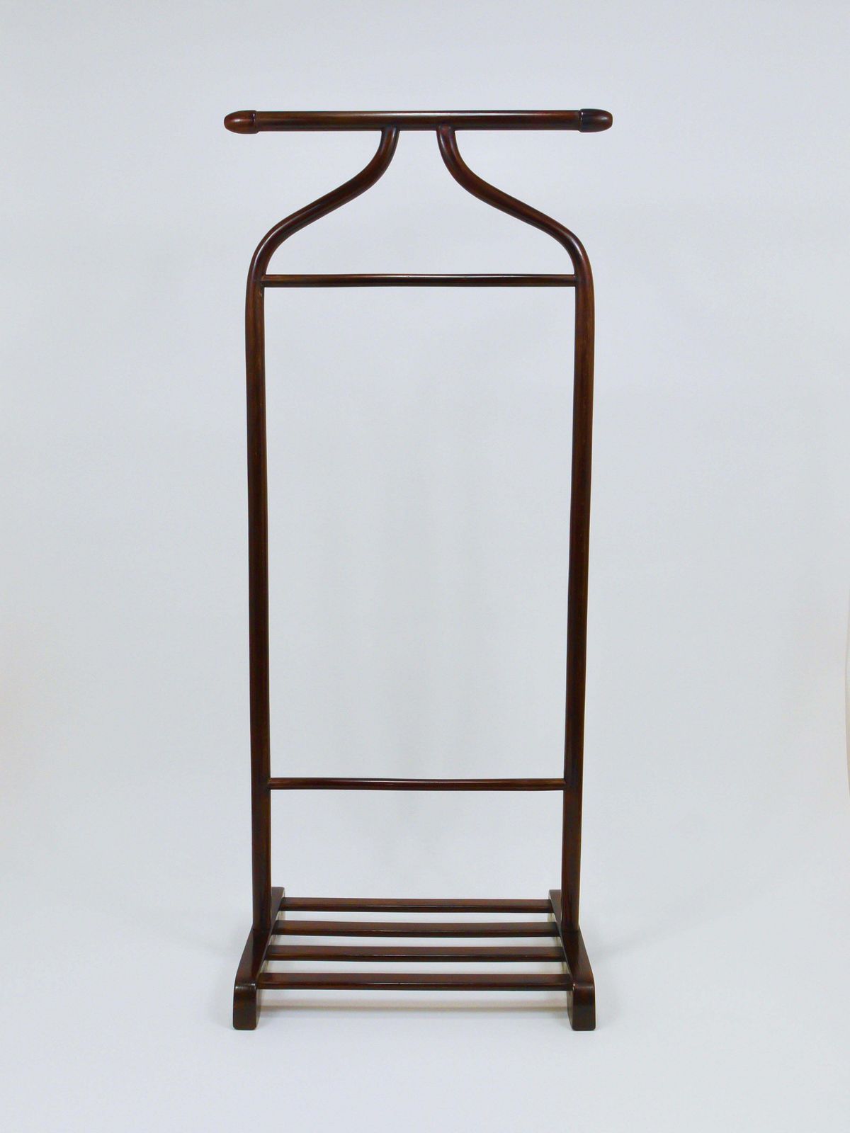 Thonet Vienna Art Deco Bentwood Clothing Valet / Dressing Stand, Austria, 1920s photo furniture