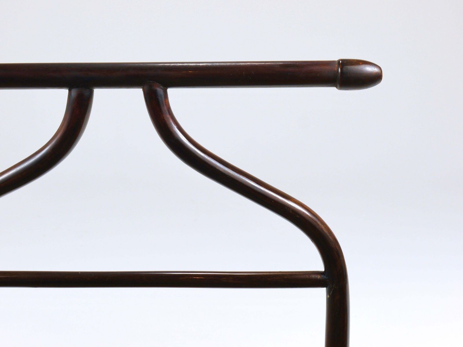 Thonet Vienna Art Deco Bentwood Clothing Valet / Dressing Stand, Austria, 1920s photo for sale