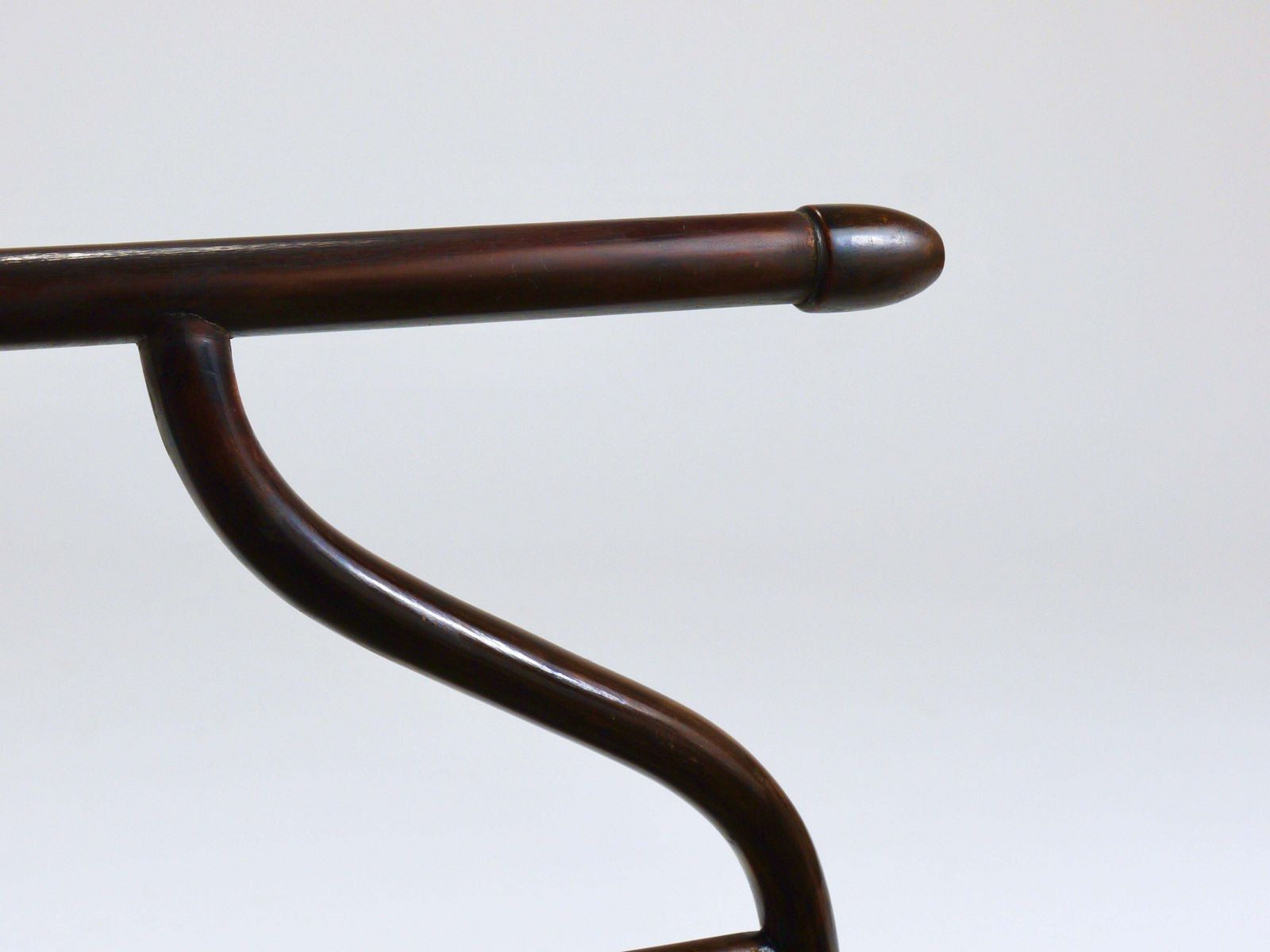 1403.0 Thonet Vienna Art Deco Bentwood Clothing Valet / Dressing Stand, Austria, 1920s photo
