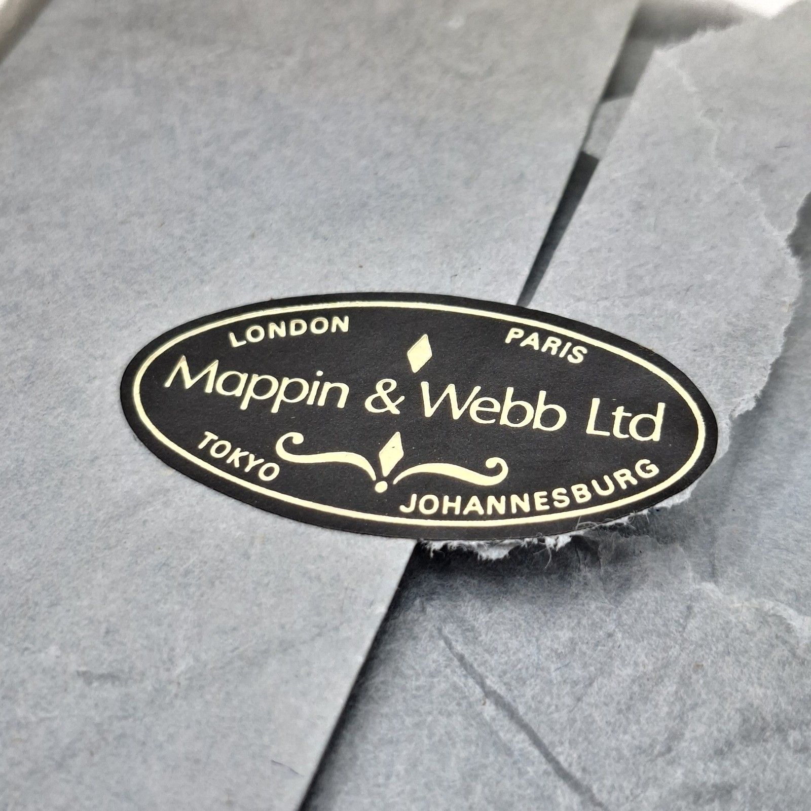 Mappin & Webb Playboy Club Paperweight Engraved Bunny Crystal Glass Boxed 1970s photo vintage