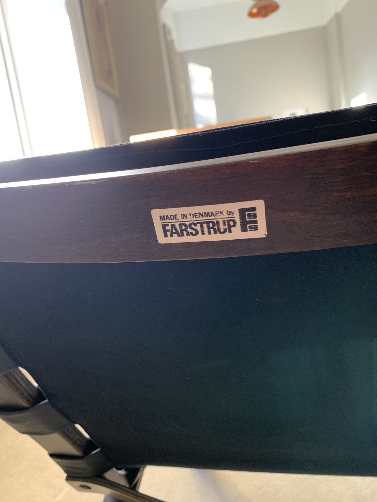 Mid Century Iconic Farstrup Danish Bentwood Lounge Chair photo for sale