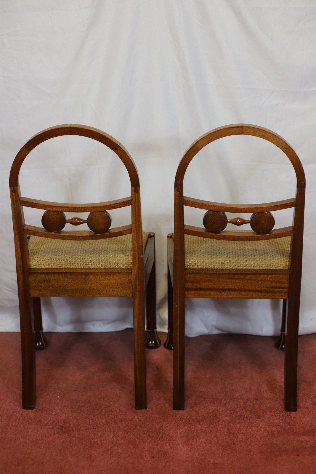 Beautiful Set Of Eight Hooped Back Dining Chairs By Jeremy Green photo vinterior
