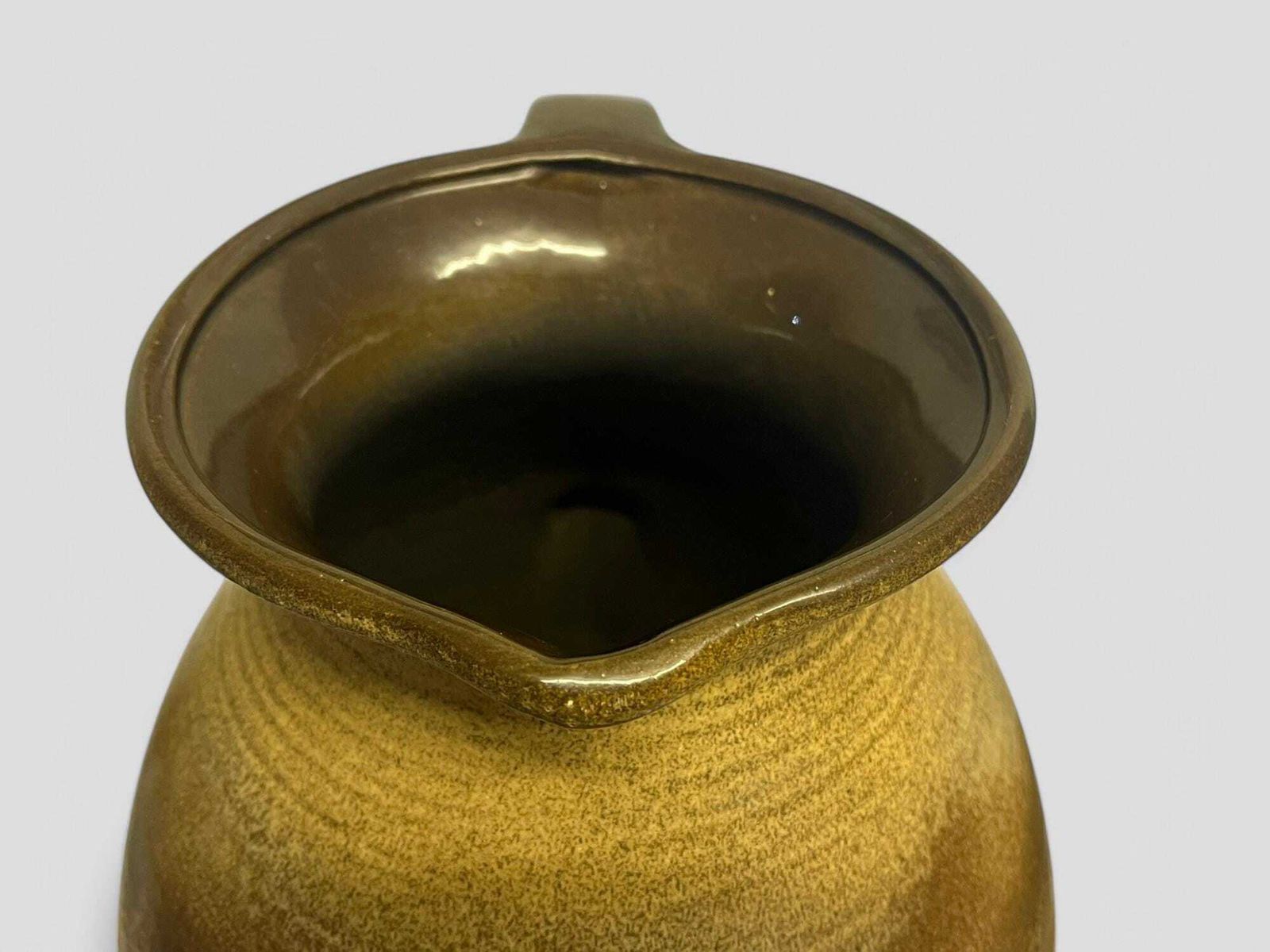 Large Mid Century Scheurich Brown Glazed Ceramic Fat Lava West Germany Pottery Vase / Jug 603 42 photo buy