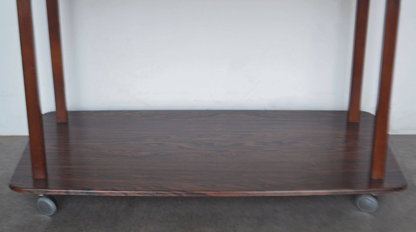 Mid Century Rosewood Two Tier Drinks Trolley / Hostess Trolley / Bar Cart / Side Table photo buy