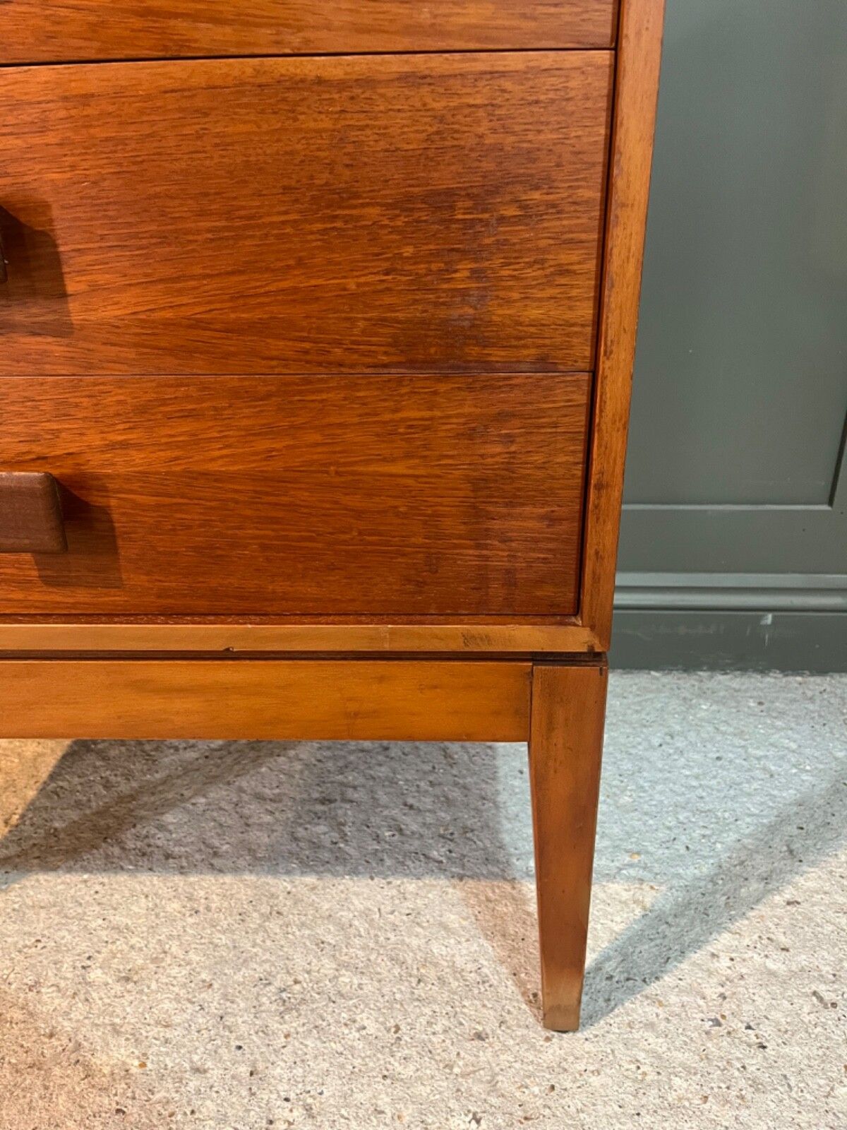 photo furniture Teak Chest Of Drawers Mid 20th C 6 Drawer Chest Danish Style