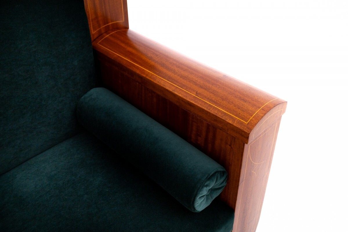 photo furniture Green Living Room Set, Northern Europe, Circa 1890.