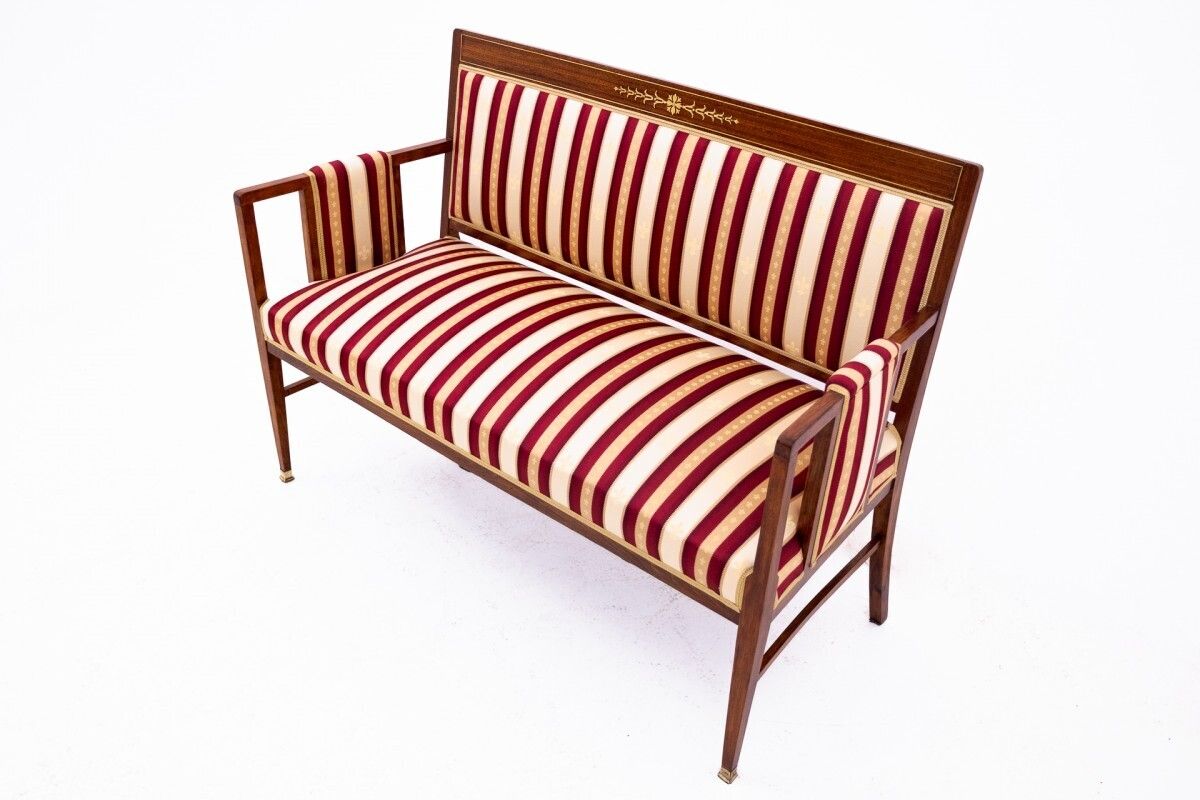 Antique Living Room Set From The End Of The 19th Century. After Renovation. photo vinterior