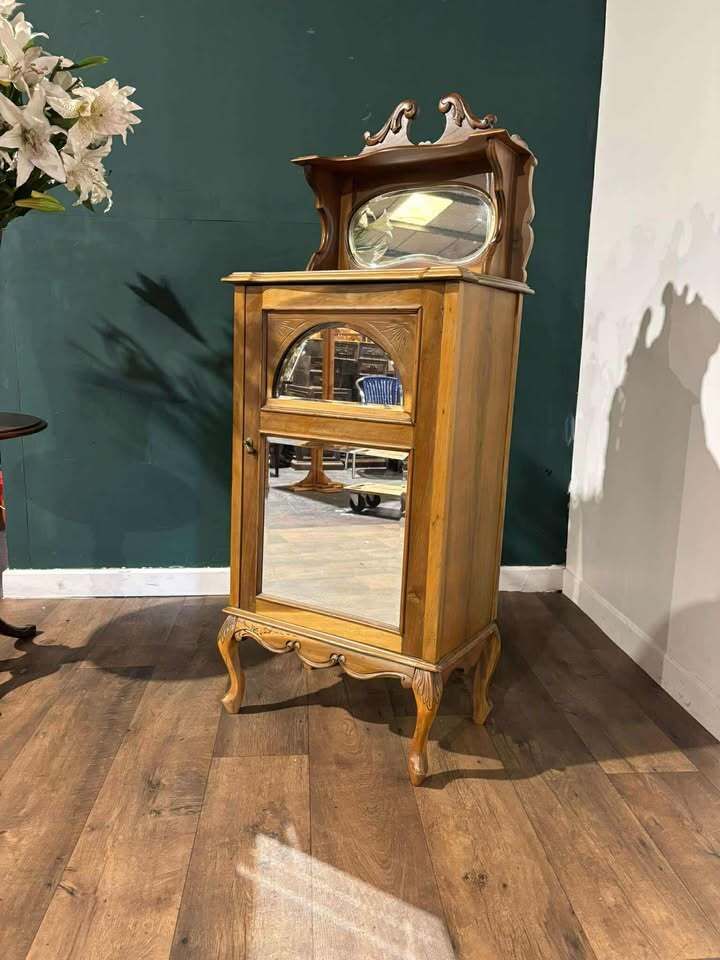 Edwardian Satinwood Music Cabinet photo buy