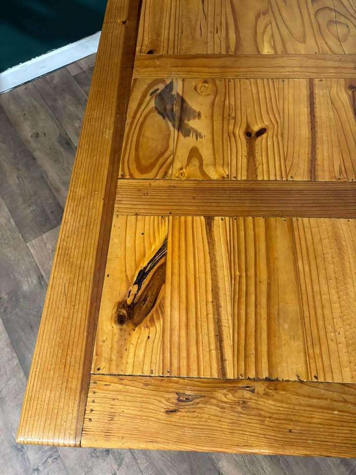 Original Mexican Pine Dining Table photo buy
