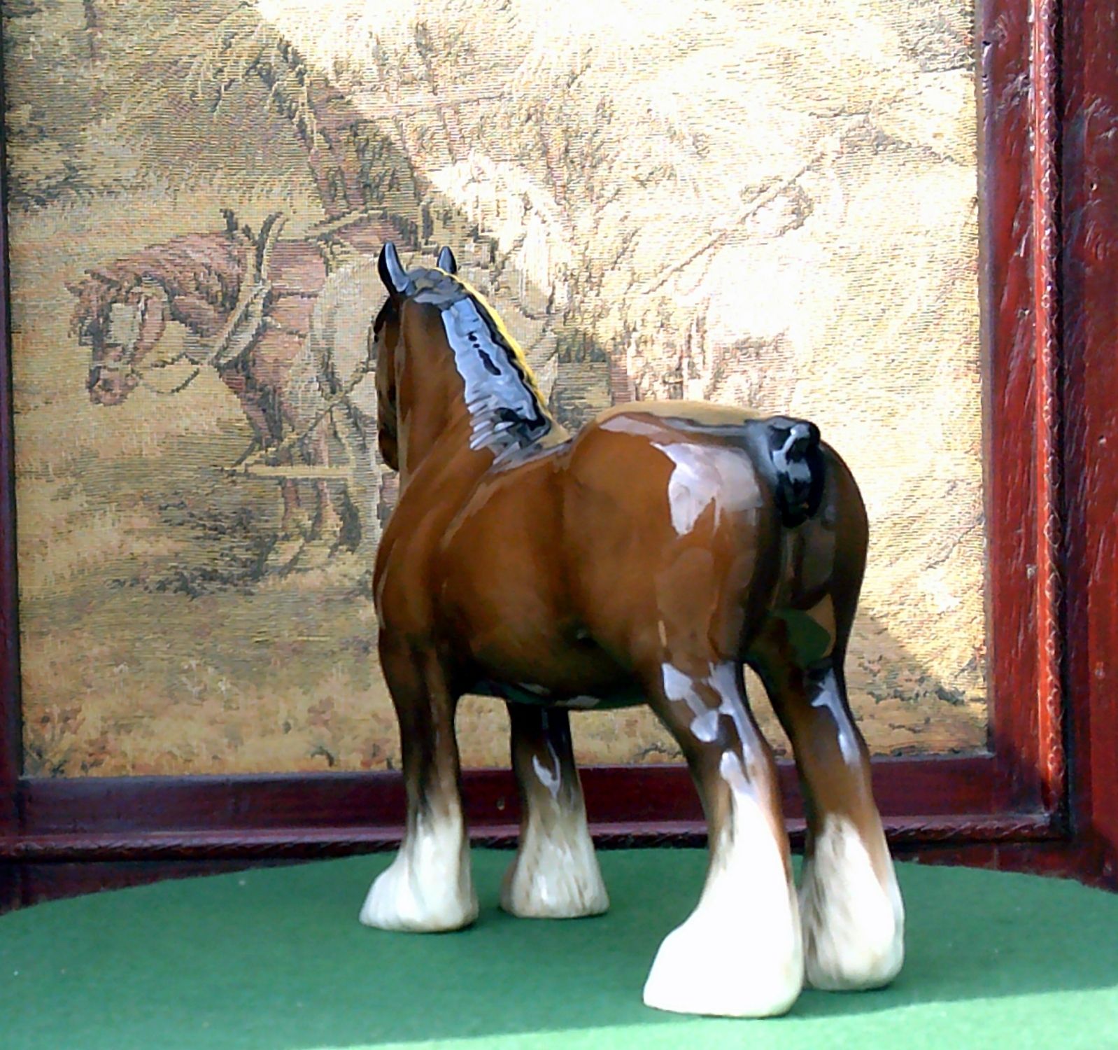 Beswick Working Shire Horse. Beautiful Creative Quality Modelling. Ref 5239 photo vinterior