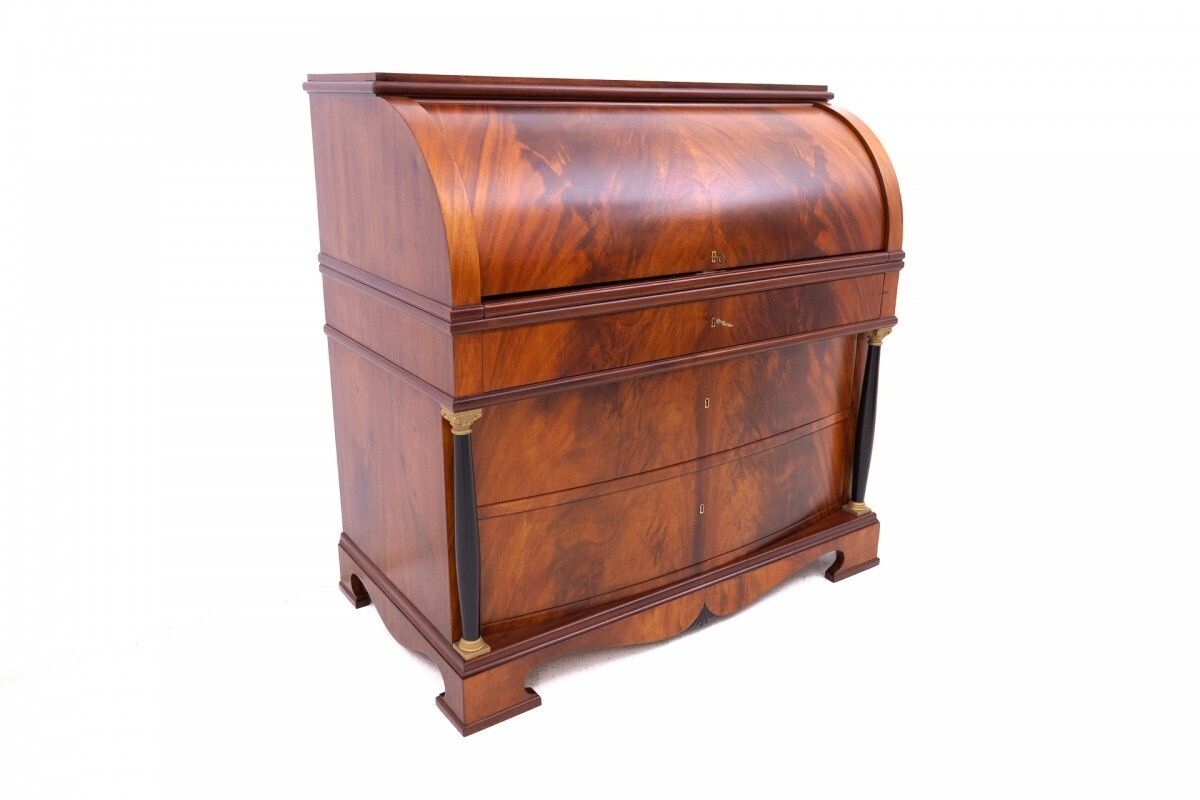 Antique Bureau With Storage Compartments, Northern Europe, Ca. 1880. After Renovation. photo 2155.0