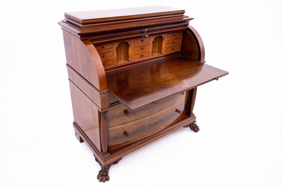 Antique Secretary, Northern Europe, Ca. 1890. photo furniture