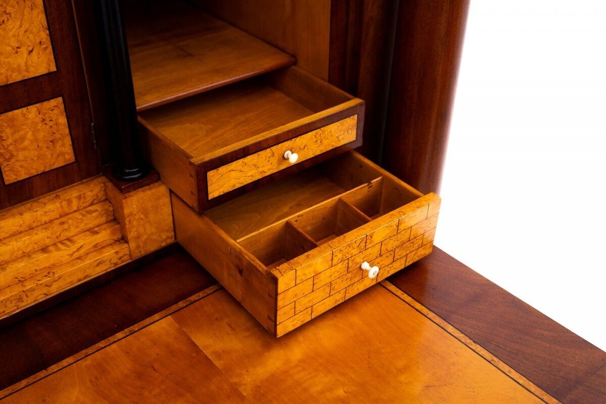 Biedermeier Secretary, Western Europe, Around 1840. After Renovation. photo buy