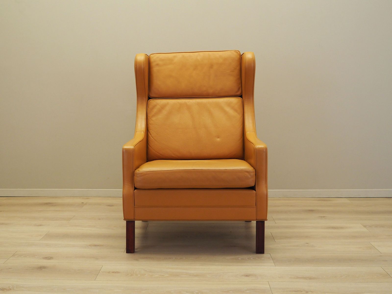 Orange Armchair, Danish Design, 1970s, Production: Denmark photo for sale