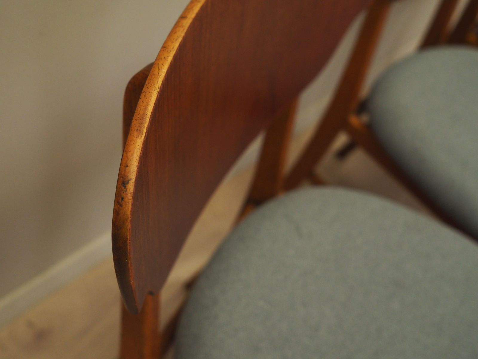 photo vinterior Set Of Six Teak Chairs, Danish Design, 1970s, Production: Denmark