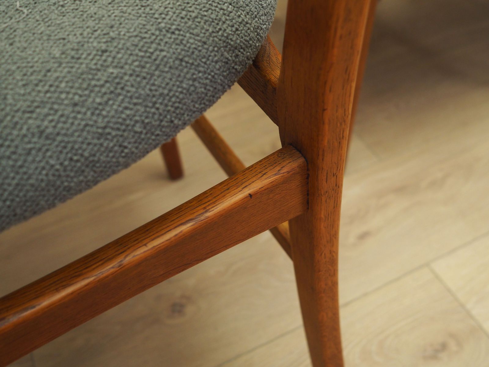 photo vintage Set Of Six Teak Chairs, Danish Design, 1970s, Production: Denmark