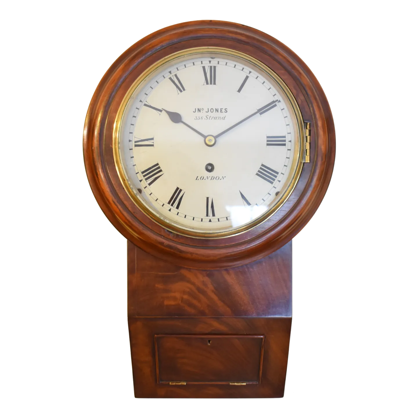 Jn Jones 8 Inch Wall Clock, 1800s
