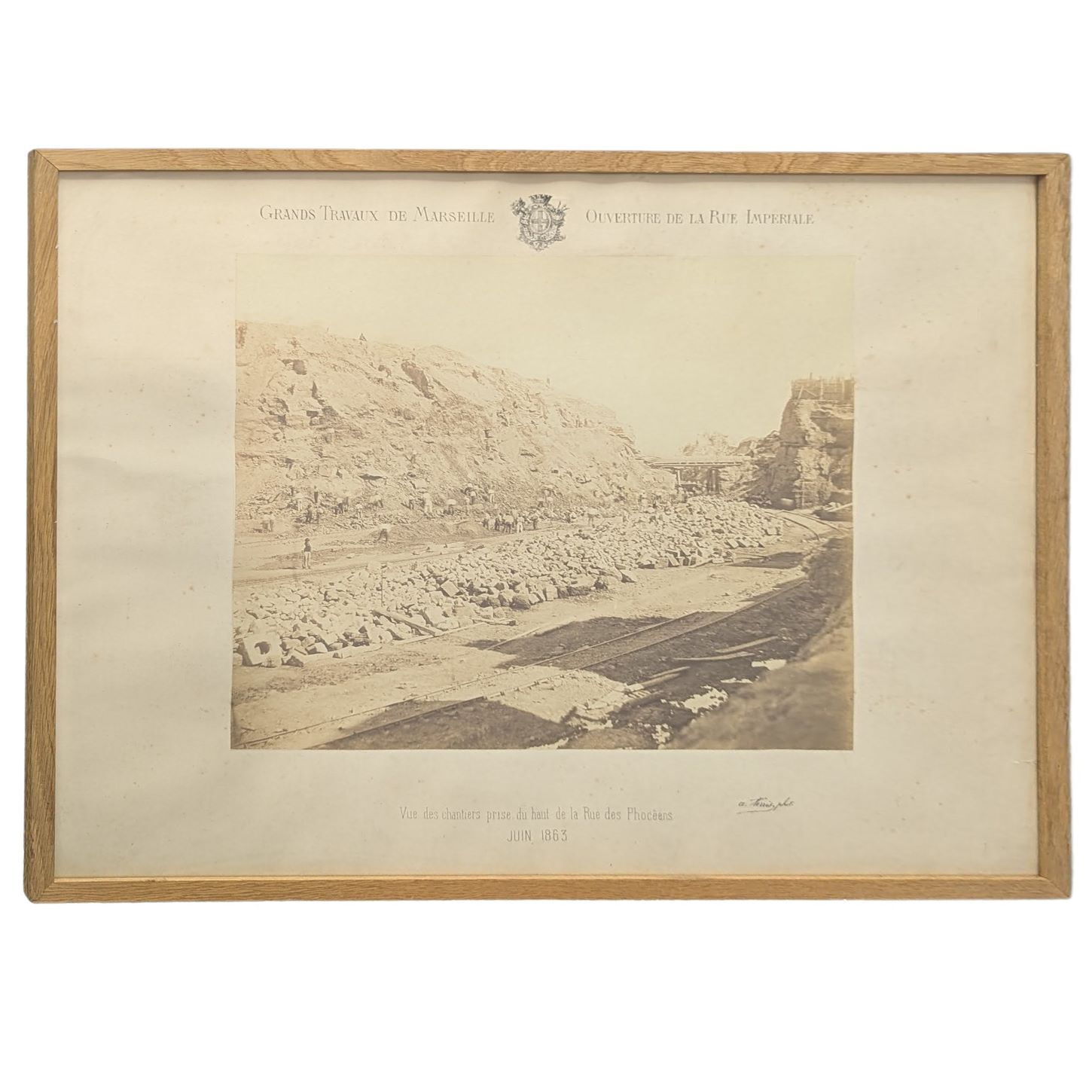 The Major Works Of Marseille Photo By Adolphe Terris 1820/1899