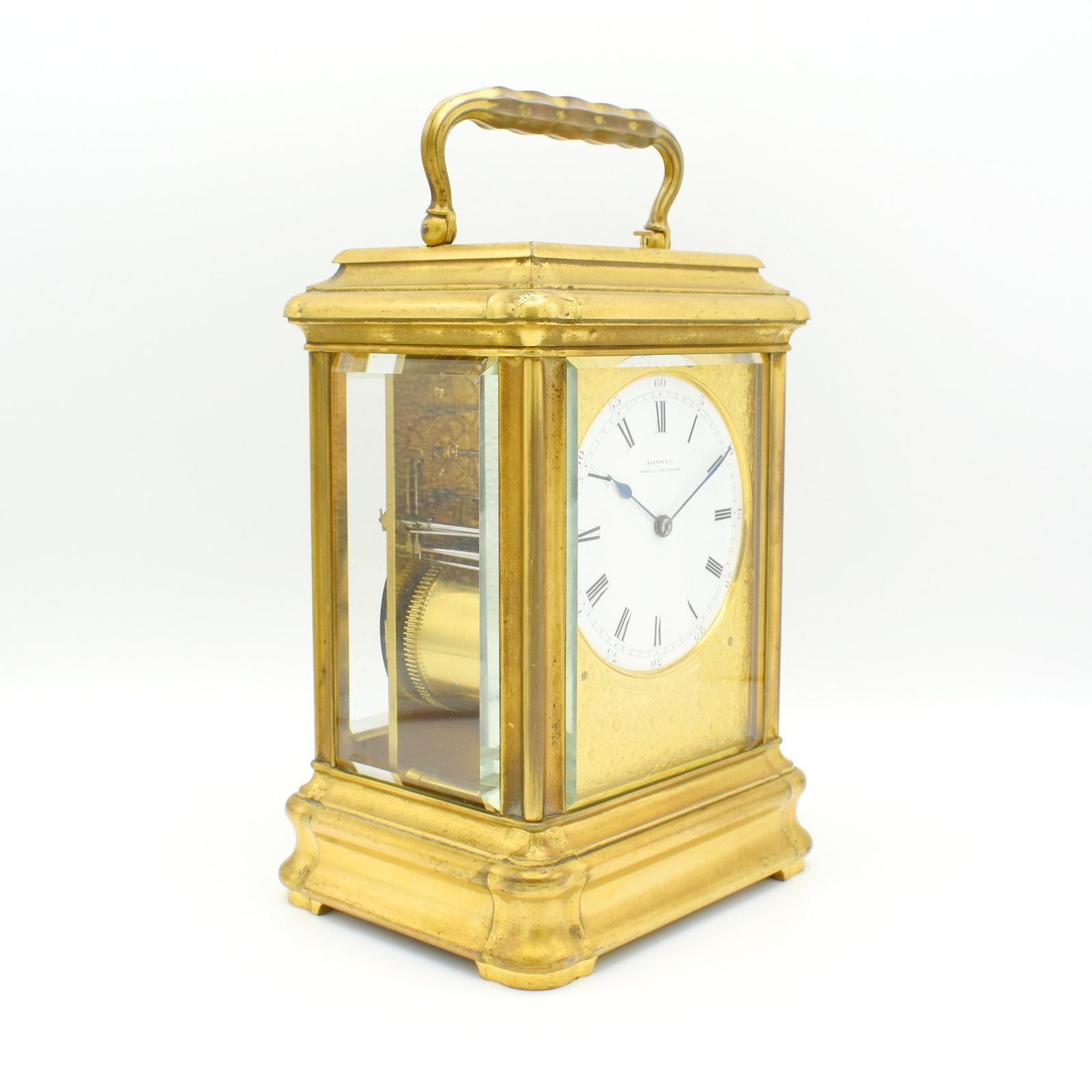 Extraordinarily Rare Cased Giant Drocourt For Martin & Co. photo furniture