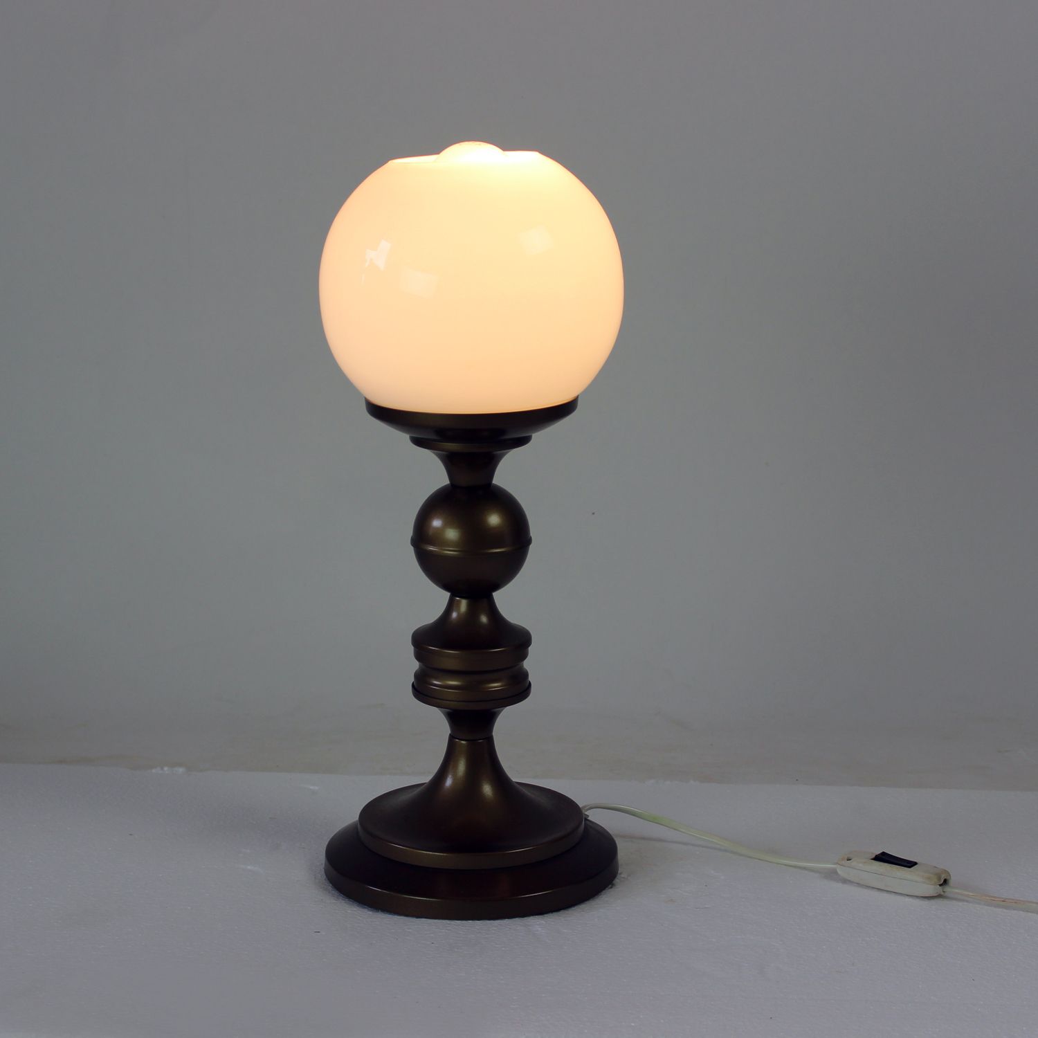 Elegant Vintage Table Lamp By Drukov, 1950s photo furniture