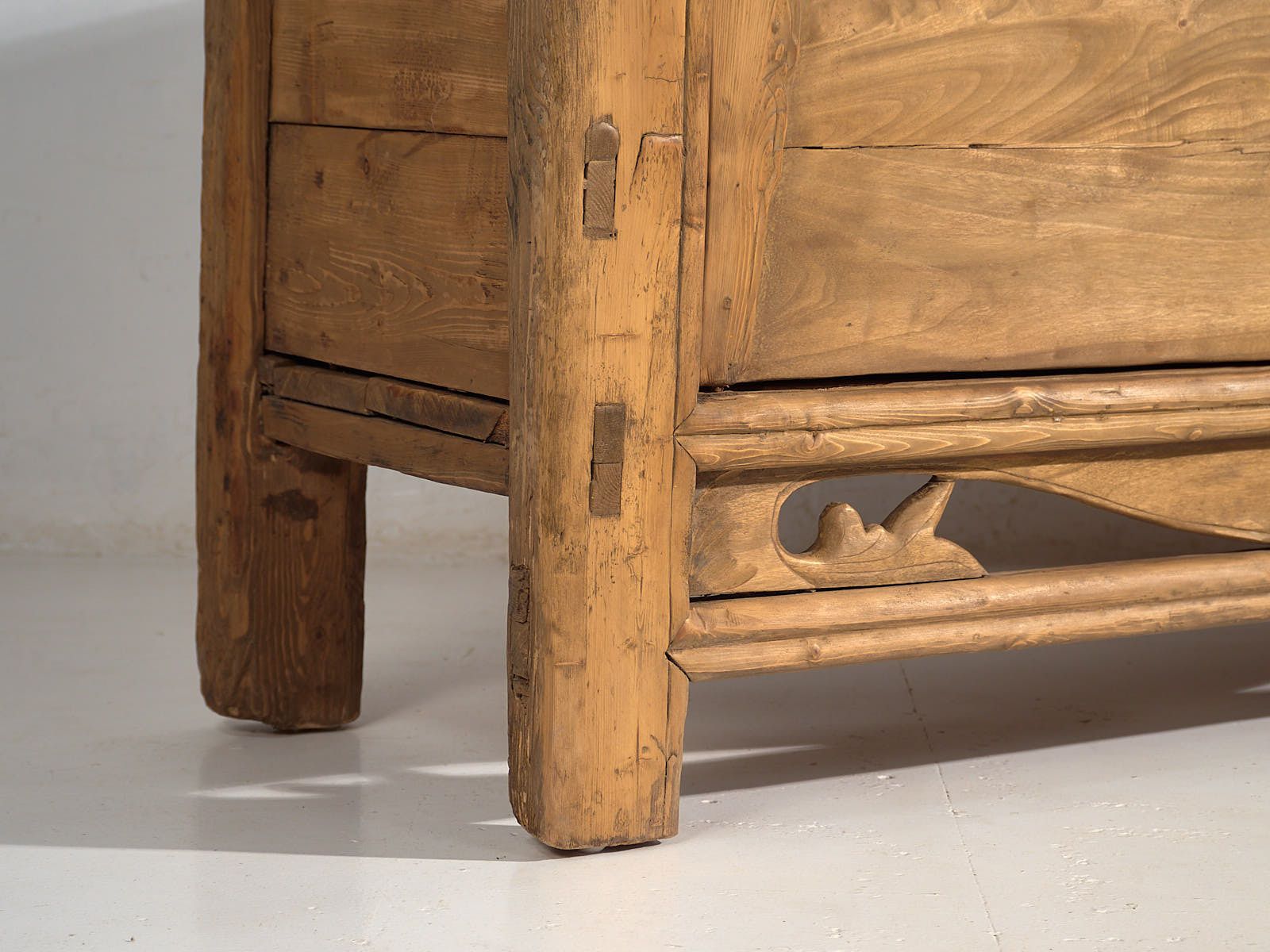 Antique Small Sideboard With Two Doors (C.1900) #4 photo Furniture