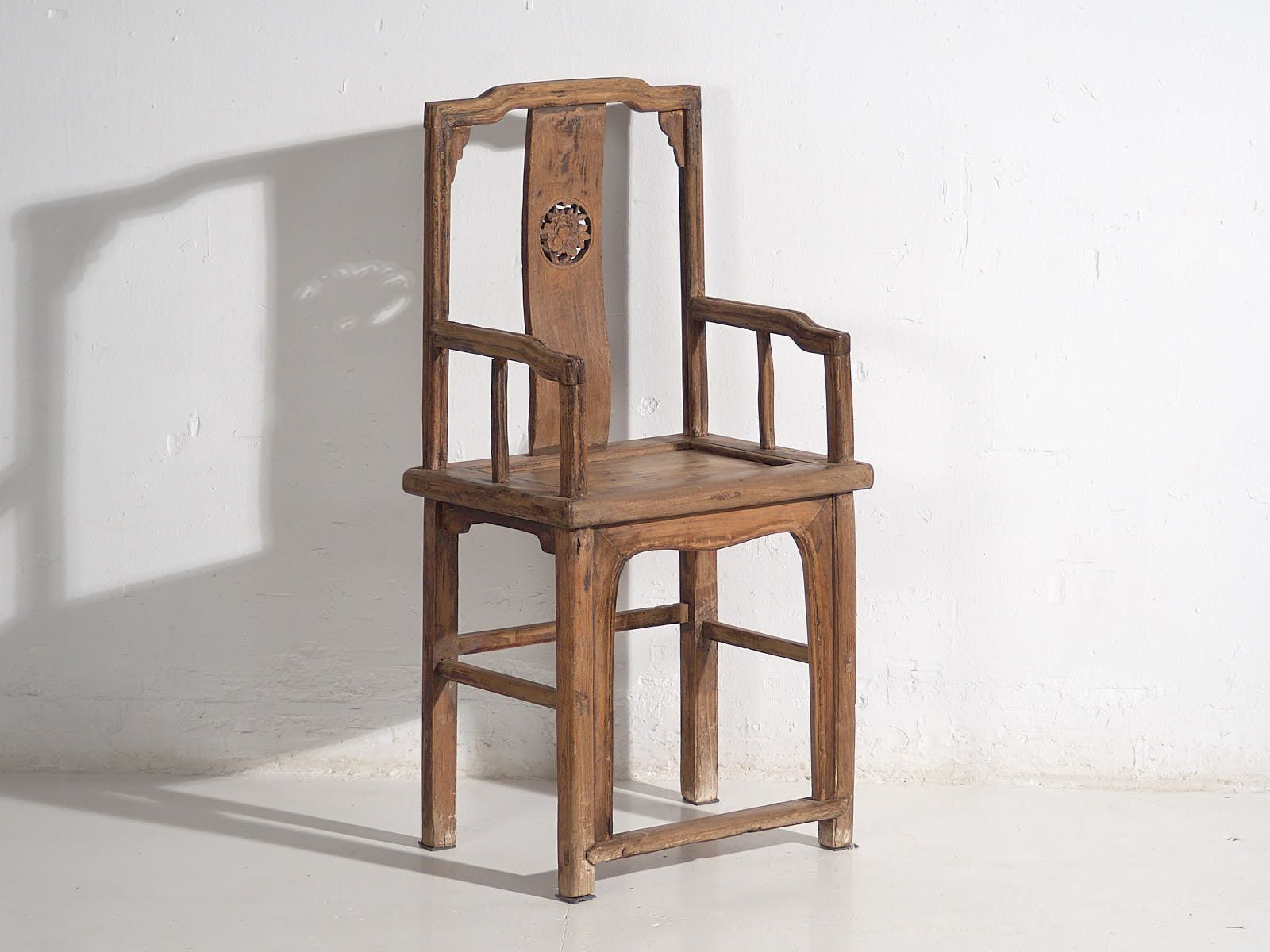Antique Chinese Qing Style Chairs (C.1900) #69 photo vintage