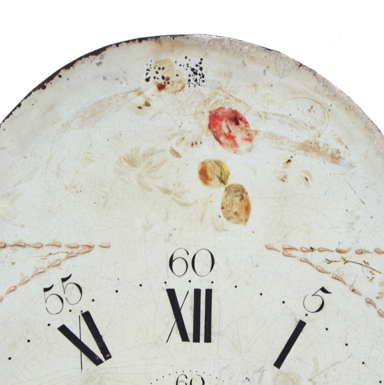 Original 18th Century Original Iron Grandfather/Longcase Clock Dial. Fully Guaranteed. photo 125.0