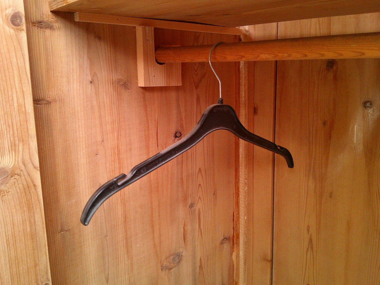 photo for sale A Lovely Antique Pine 1 Panel Knockdown Wardrobe To Wax/Paint