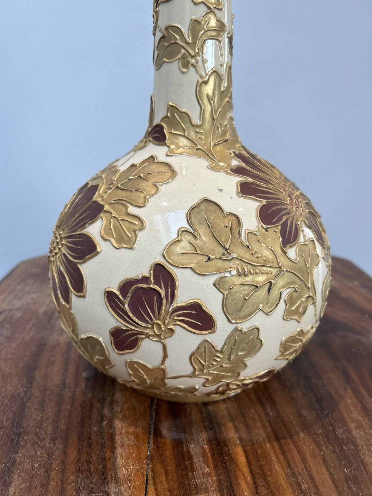 Wedgwood Golconda Ware Bulbous Vase Ceramic Wedgwood photo vintage