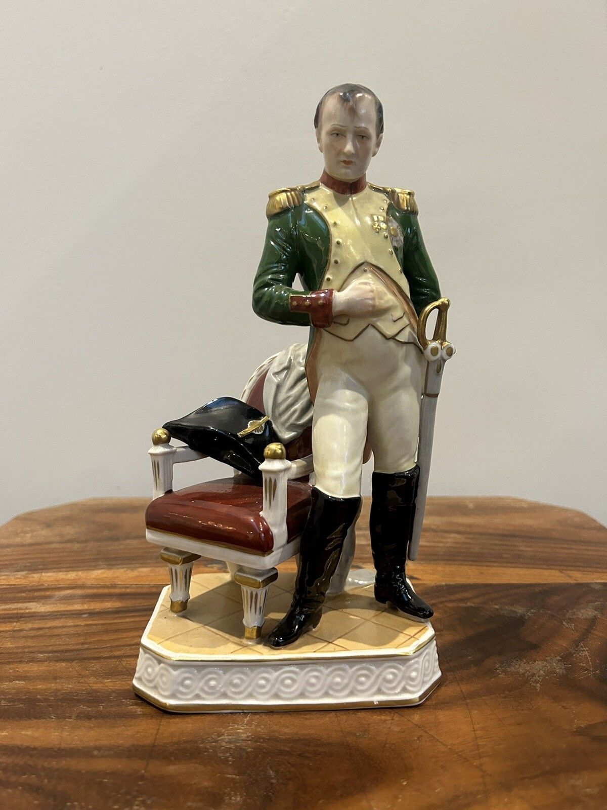 Rudolf Kammer German Porcelain Napoleon Bonaparte Figurine Bust