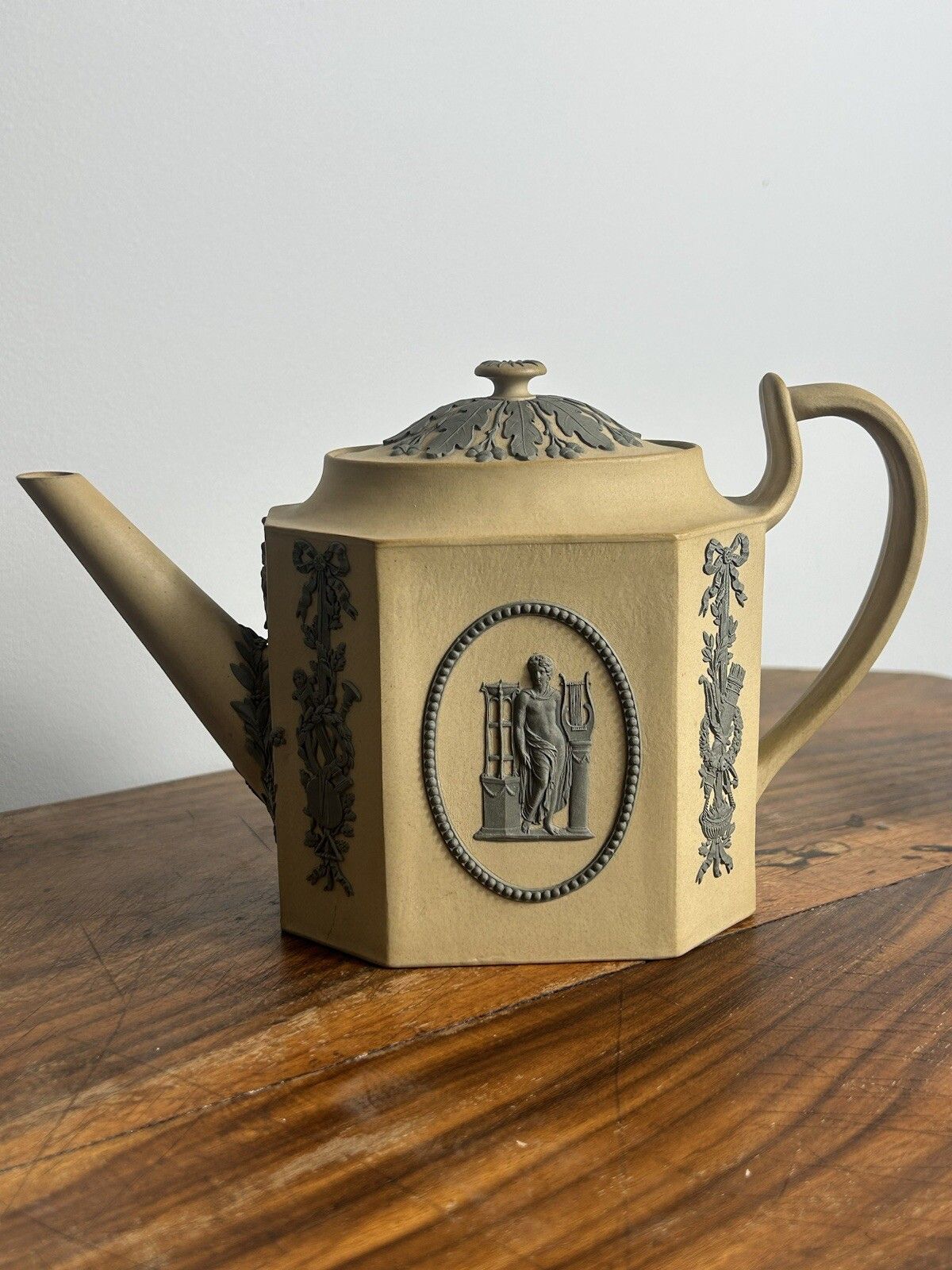 Wedgwood Caneware / Drabware Early Teapot Set photo 899.0