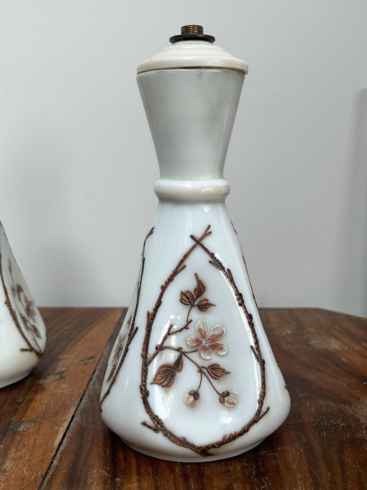 Home Decor C1890 Harrach Glass Vase Marked Glass Bohemian Glass photo