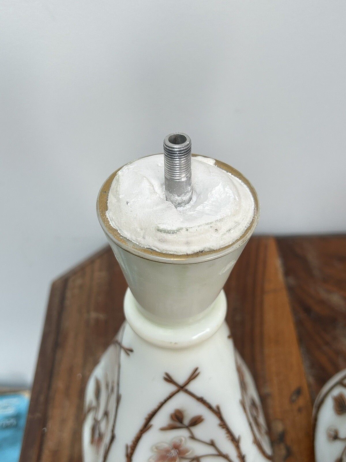 photo vinterior C1890 Harrach Glass Vase Marked Glass Bohemian Glass