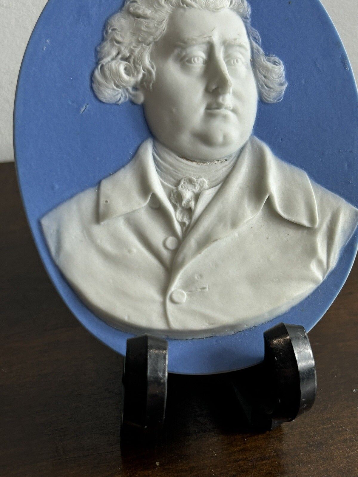 Wedgwood Jasperware Medallion Late 18th Century Charles James Fox photo for sale