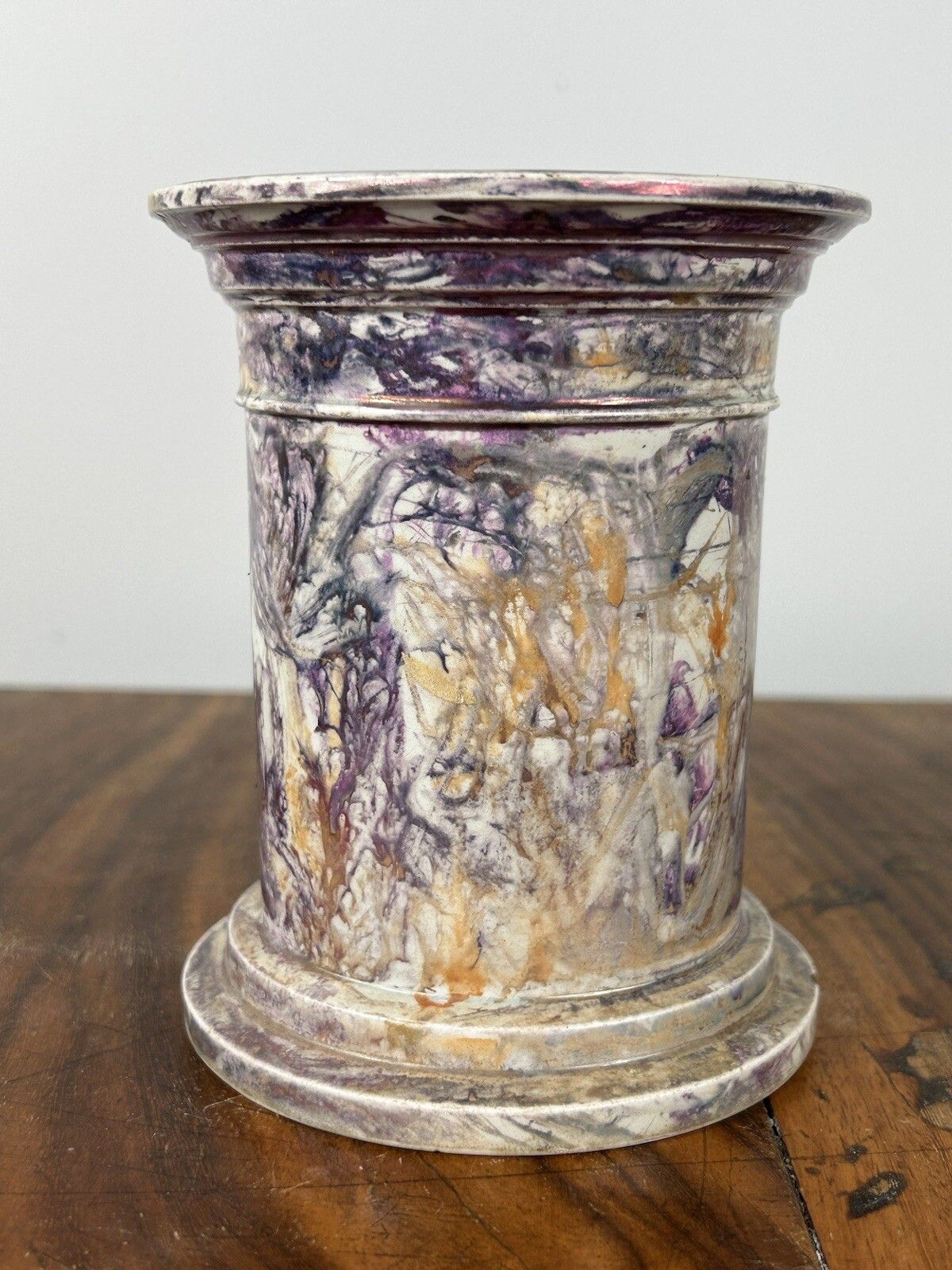 Wedgwood Moonlight Lustre Tobacco Pot 1820 Early Wedgwood photo Home Decor