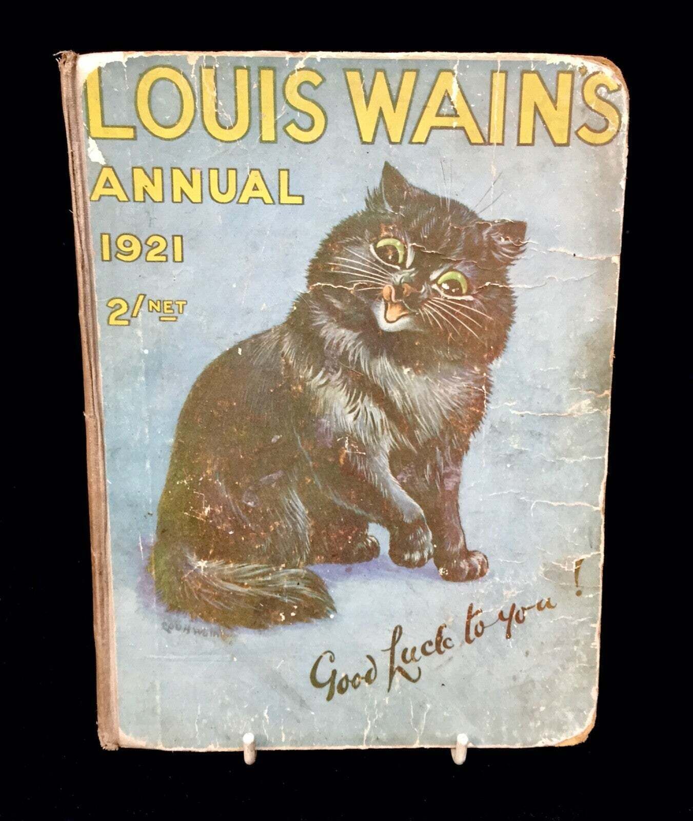 Antique Louis Wain's (Artist) Original Annual Book From 1921 / Art Deco photo furniture
