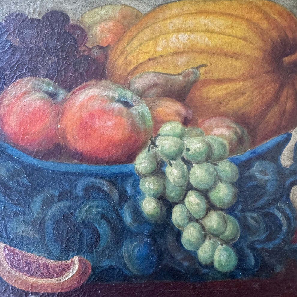 Copenhagen Stillhed. Antique Danish Still Life Painting. photo furniture