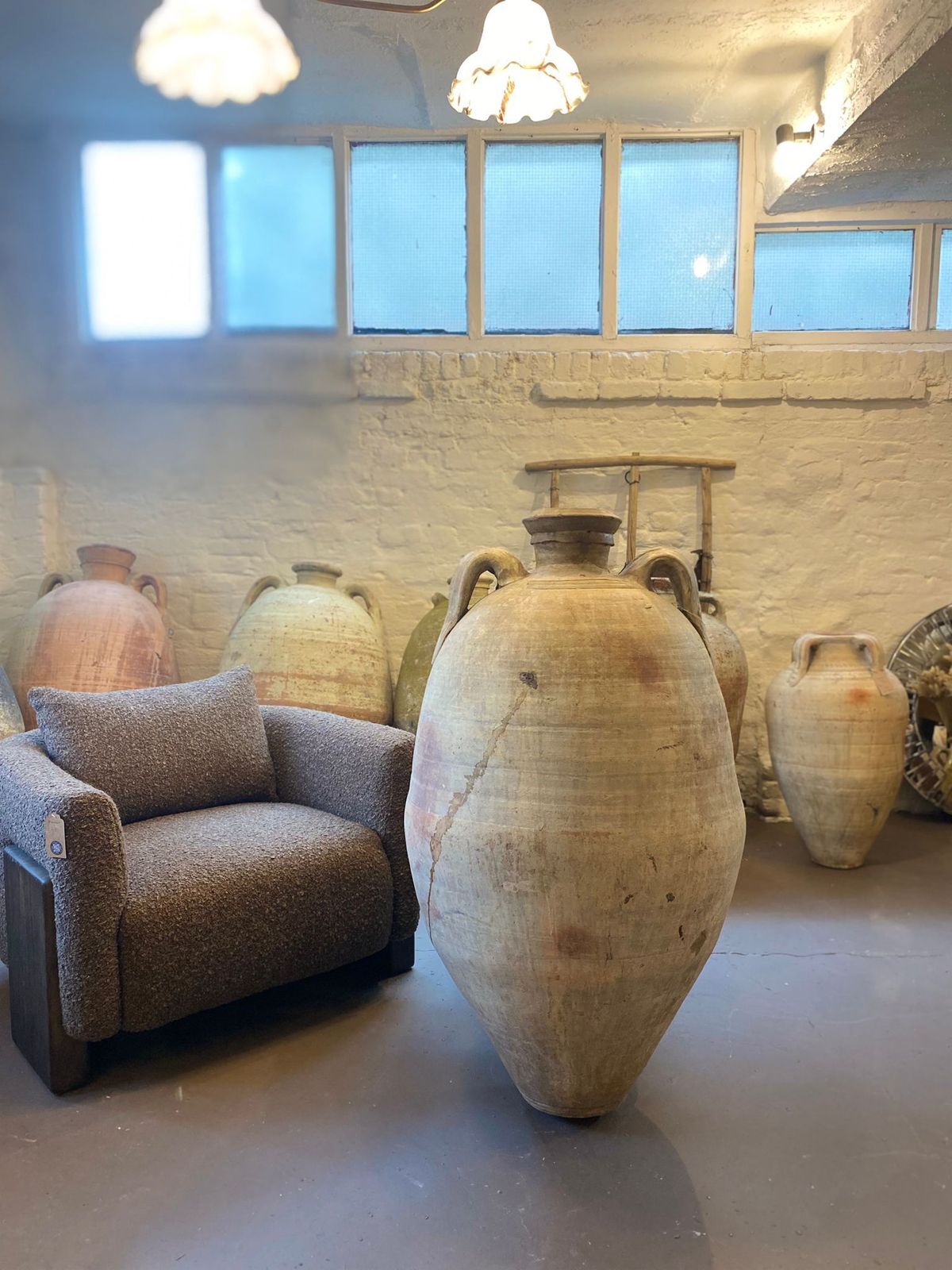 Snal – 19th Century Tunisian Olive Pot photo for sale