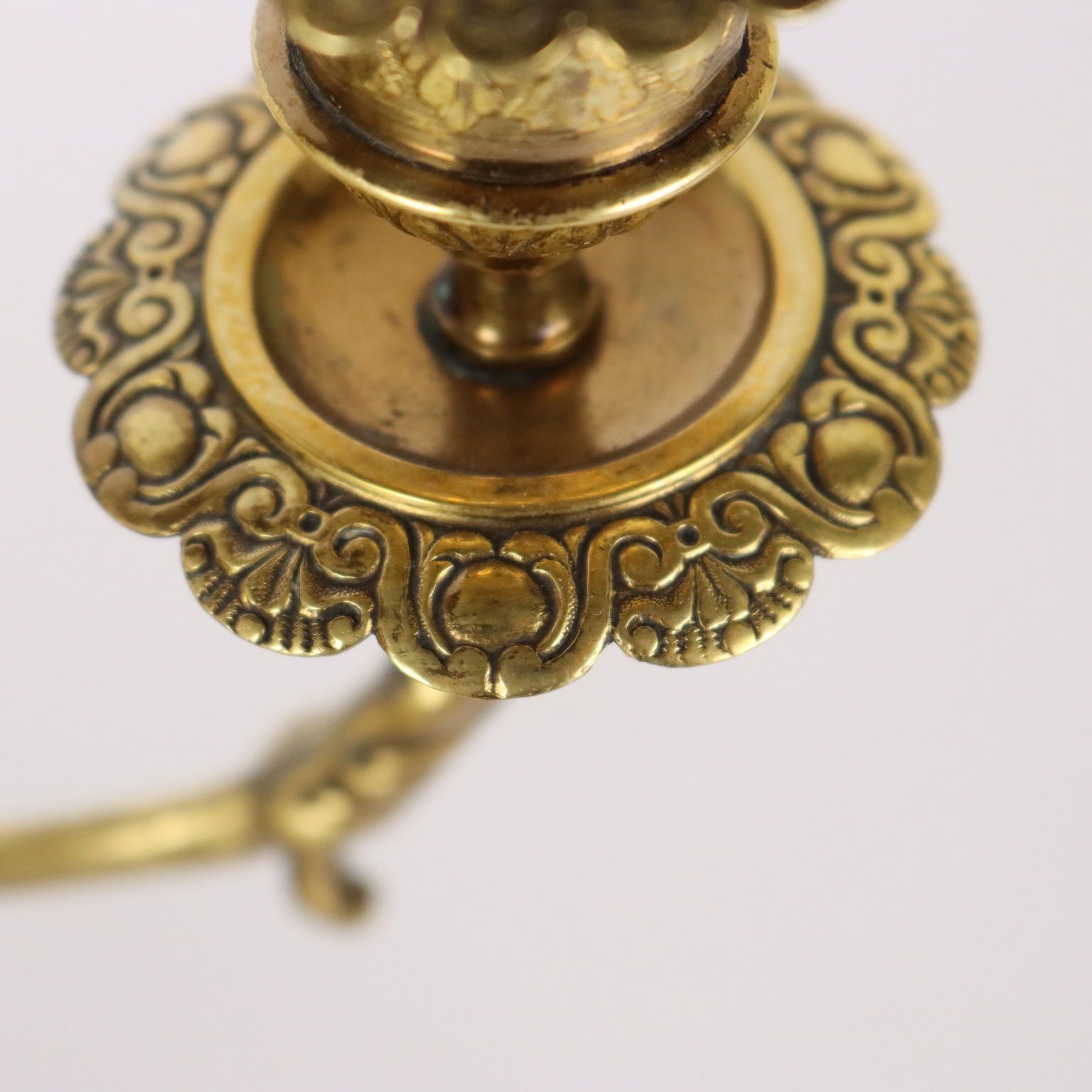 Antique Vanity Mirror Bronze Europe XIX XX Century photo vintage