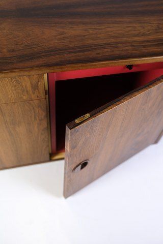 Wall Hung Chest Of Drawers In Rosewood, Danish Design From 1960s photo buy